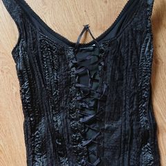 Black Corset  Size 8