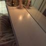 ikea MALM dressing table with glass top Image 2