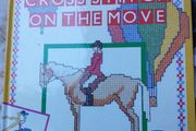 cross stitch on the move