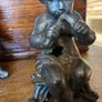 antique pewter menu holders Image 2