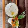 Large Sarreguemines France Ivory Washbasin and Jug Art Deco 1920s to 50s Image 3
