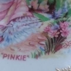 Vintage Royal Stuart Crimlin Lady Pinke