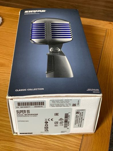 shure super 55 deluxe will swap