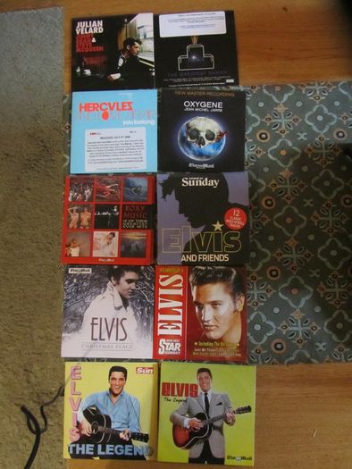 Box of 291 Promo CDs