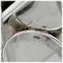Huge Crazy Lace Agate Sterling Silver Statement Ring Size Q 1/2 Image 4