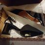 River Island size 4 wide fit suede feel dressy shoe rrp 55 euro Image 7