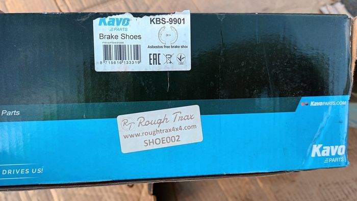 Toyota Rear Brake Shoes