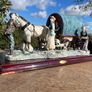 vintage Juliana Gypsy Caravan Sculpture Image 2