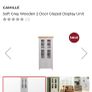 Kitchen table, 4 chairs, matching side board & tall unit Image 6