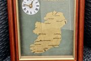 Vintage all Eire Map/Clock