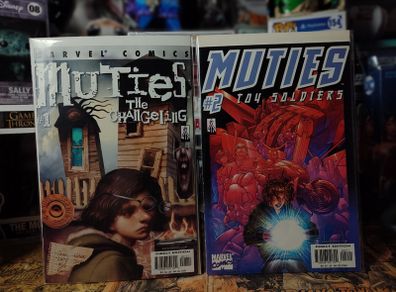 Muties ! First 2 Issues ! 2002 ! by Marvel Comics !