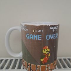 Super Mario Bros Game Over Mug Nintendo