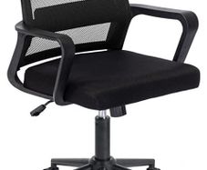 Adjustable Office Chair Ergonomic Mesh Swivel Chair Desk Chair Computer Chair Lumbar Support Height Adjustable for home Work and Student Study MULTIPLE COLOURS AVAILABLE (FREE POSTAGE)