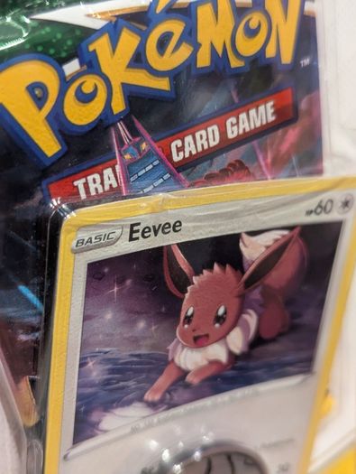 Evolving skies sealed blister pack with Eevee promo card