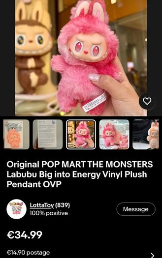 Pink Labubu