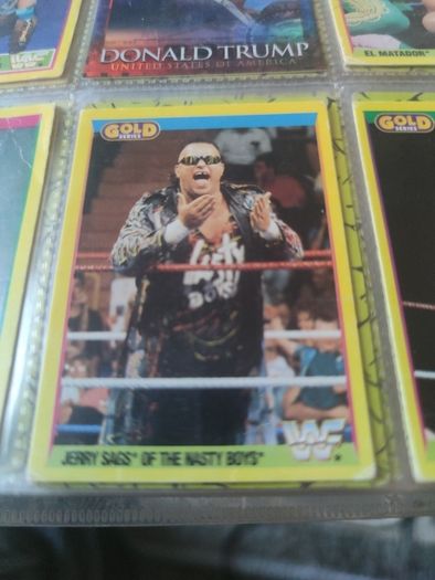 Vintage wwf cards