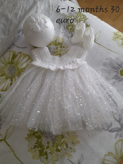 Stunning handmade baby gift set 0-3 months