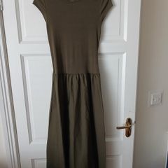 Maxi drop waist Mango khaki