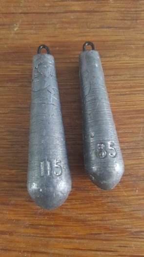 Fishing weights 3oz & 4oz -  85g & 115g