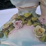 19th Century Hand Painted Dresden Porcelain Candle Stick (13") Image 9