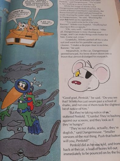 annual 1985 Danger Mouse