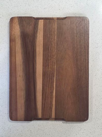 Acacia Wood & Slate Cheese Board Set with 3 Cheese Tools