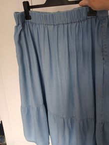 Denim Gypsy skirt nwot XL