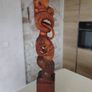 Mauri Teko Teko kauri wood sculpture Image 2