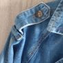 New jeans coat size fits XS s Image 3