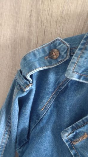 New jeans coat size fits XS s