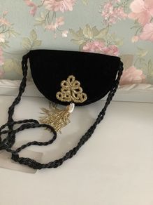 Zara velvet bag, new.RRP 39.
