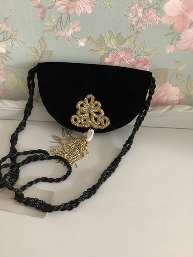 Zara velvet bag, new.RRP 39.