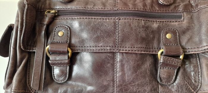 Genuine leather Next brown Handbag