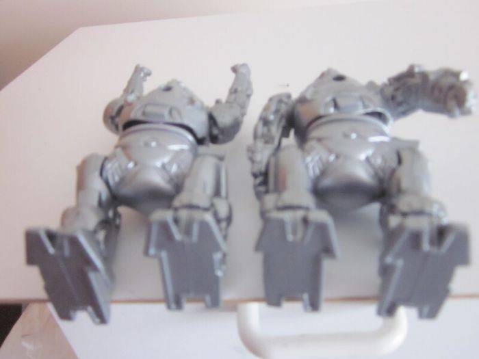 Pair of  Iron Man Wind Up Figures Burger King 2007