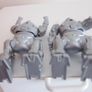 Pair of  Iron Man Wind Up Figures Burger King 2007 Image 4