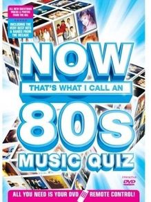 Now That's What I Call A Music Quiz - The 80s (Interactive DVD). Brand New! Free Postage!