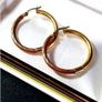 Vintage 14ct Gold Hoops Image 10