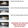 2x Laser LED Logo Door Lamps Puddle Courtesy Projector Shadow Light AUDI A8 A6 Image 5