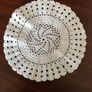 Four Vintage Assorted Crochet Doilies Image 2
