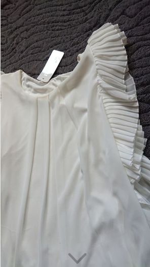 White Occasional Blouse   Size 8