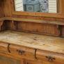 Mexican Rustic Pine Cantina Bar Cabinet with Tambour Image 5