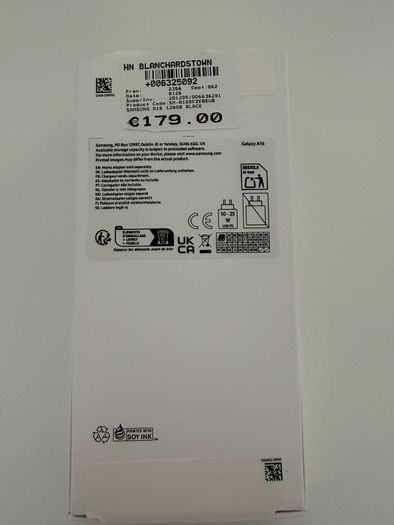 Samsung Galaxy A16 | 4GB | 128GB | 4G | Black