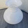 Vintage Milk Glass Student like Lampshade Image 2