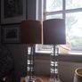 Pair of Ralph Lauren Farrah Crystal Column Table Lamps Image 2