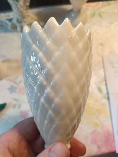 5 PCS Vintage Belleek Pottery