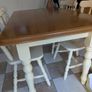 Solid wood kitchen table and chairs set Image 8