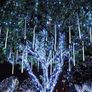 White 30CM 240 L 8 Tube Meteor Shower Lights Image 5