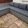Garden L Shape Chair in Charcoal Grey Image 4
