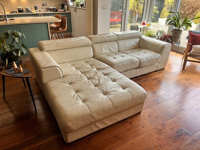 Italian Leather Sofa