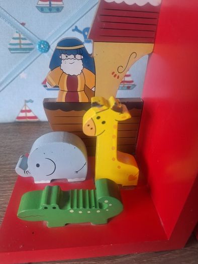 Nursery boys book ends and notice board